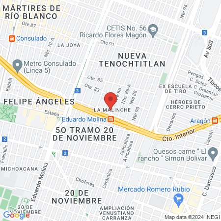 Servicios Ortopedicos map