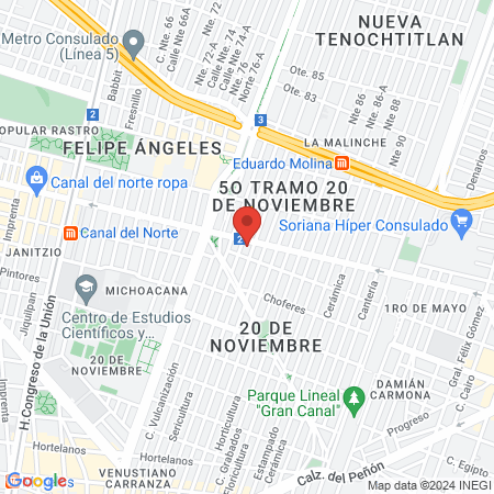 centro veterinario HAPPY PETS map