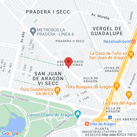 Beauty Studio Alexa Gonzalez map