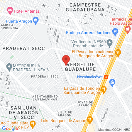 Veterinaria Patito map