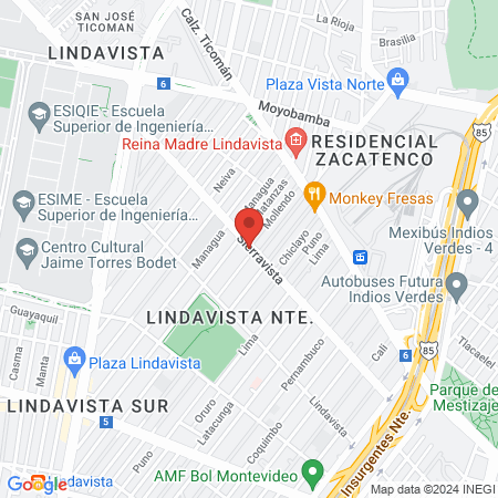 Vazquez Perez Ricardo map