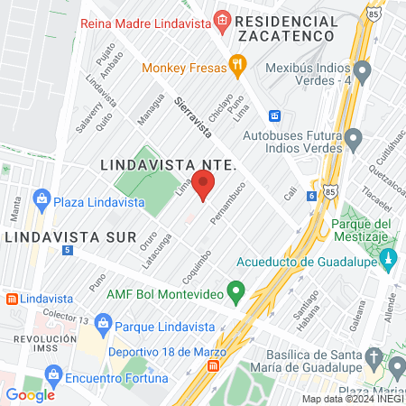 Healthy Skin depilación láser Lindavista map