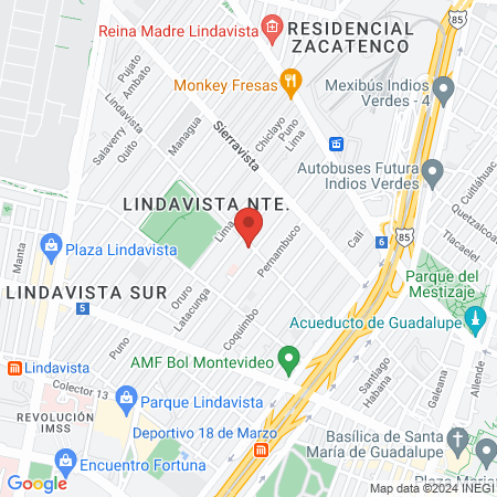 13CERO1 Gimnasio map