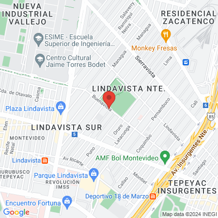 The Hideout Health and Fitness map