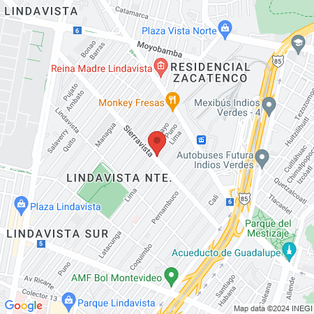 UNIDAD MEDICO DENTAL Y GPO. DE ARQUITECTOS map