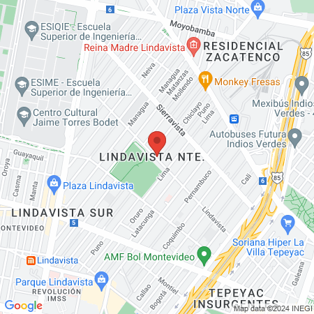 Consultorio Dental map