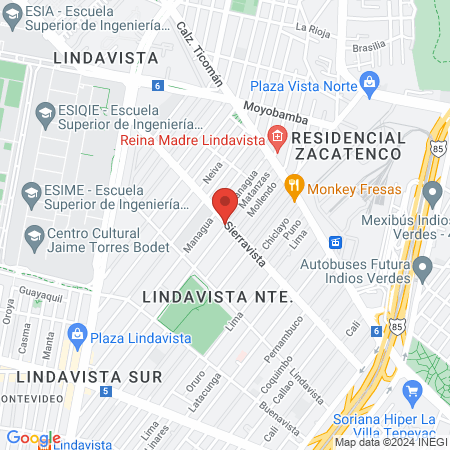Clínica Veterinaria map