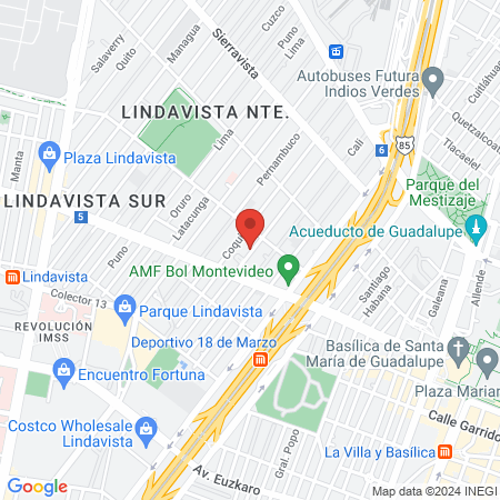 Servicio Médico Veterinario map