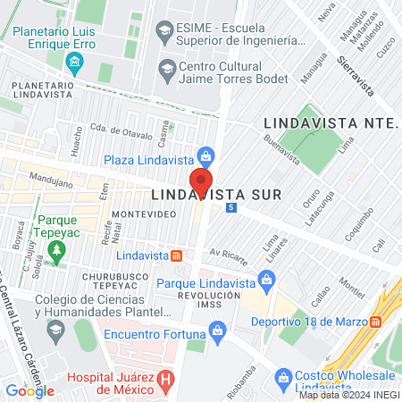 Linda Jimenez Andrade map