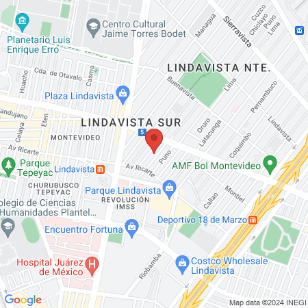 Dr. Jose Luis Castillo Lara map