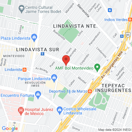 Shaniar HealthCDMX map