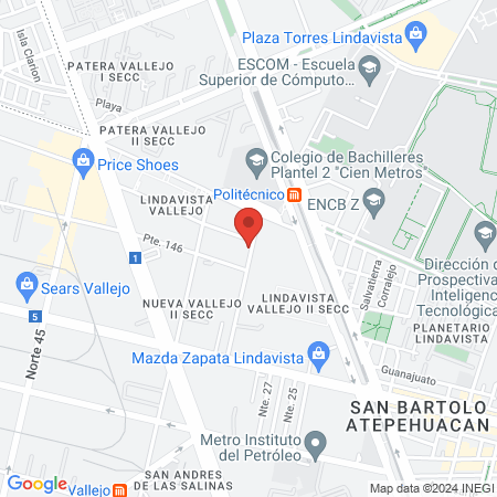 Consultorio dental dr José Luis Yañez map