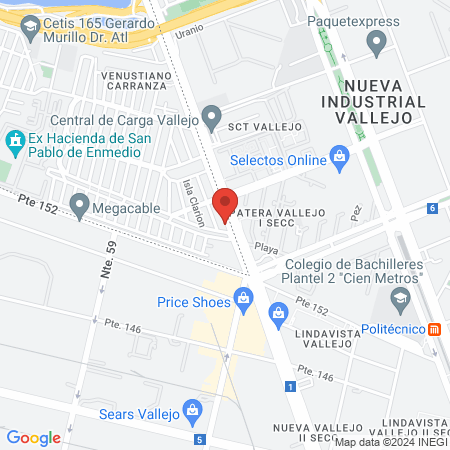 Armando Arellano Orozco map