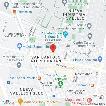 Angy Blanco Studio Saloon map