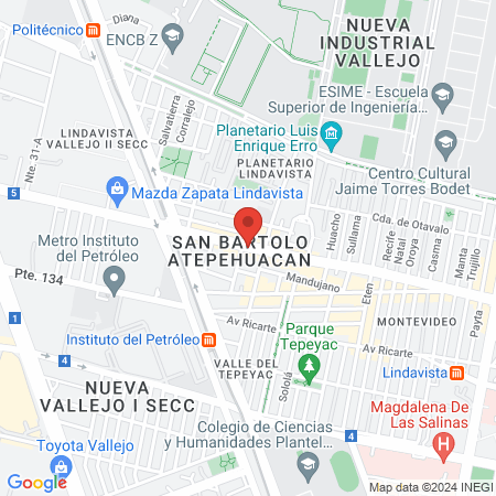 Montesinos Hernandez Eduardo map