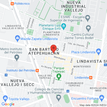 Chargoy Lacima Ma Del Carmen map