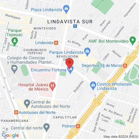 Divine nails Encuentro Fortuna map