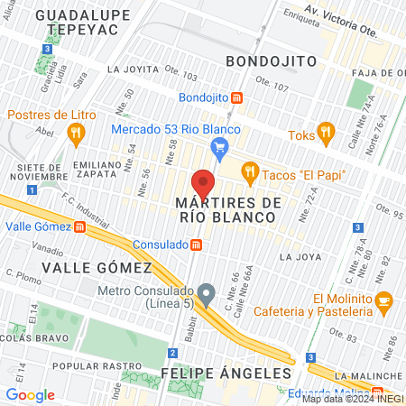 Estética Eliezer map