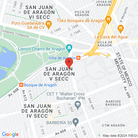 Servicio Veterinario Pets Jr map