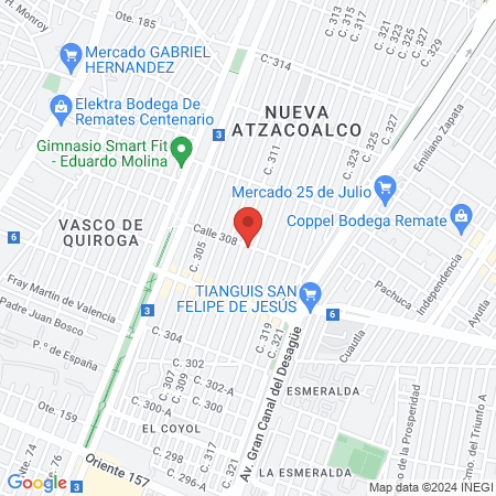 Consultorio Dental map