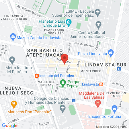 Estética Claudia map