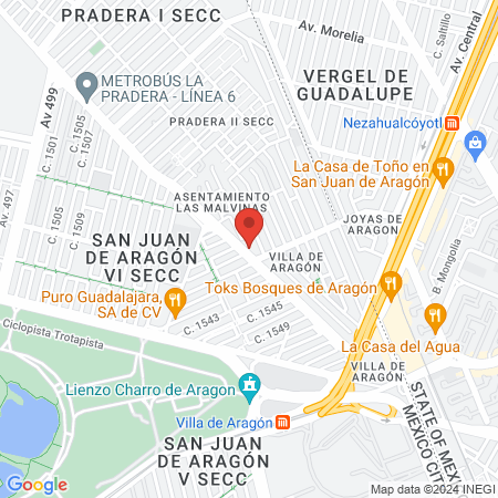 Peluquería Cortés map