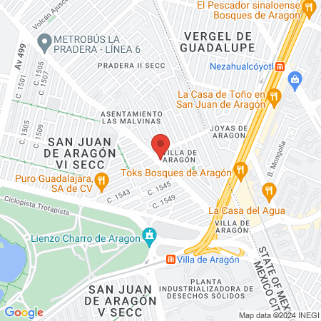 The Padrino's Barber Shop map