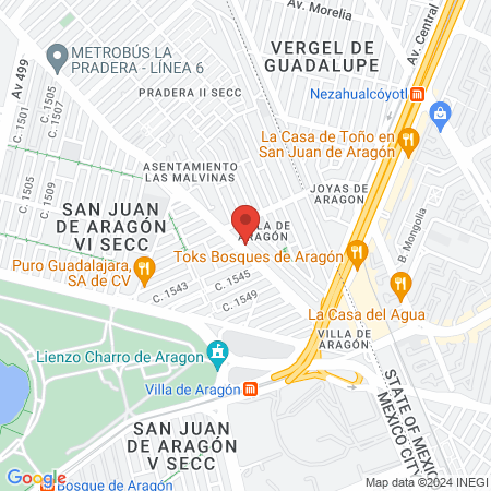 Consultorio podologico Jire map