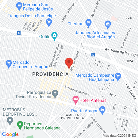 Barber shop "CANO" map