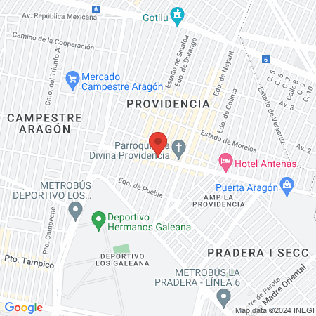 Podólogo Providencia map