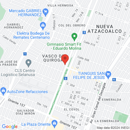 ODUSI Consultorio Dental map