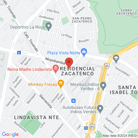 ESTETICA UNISEX MOY map