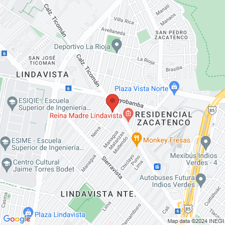 SALA DE BELLEZA Lilian map