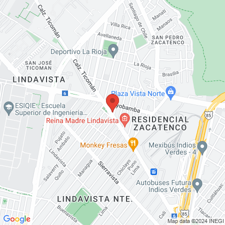 Dr. Carlos Flores Santos map