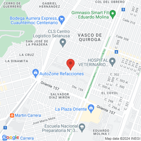 MESTIZZO SALON Paty Guerrero map