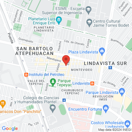 CIRUJANO DENTISTA map