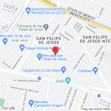 TECNICO DE UÑAS ORGANIC map