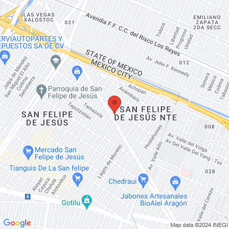 MDK San Felipe map