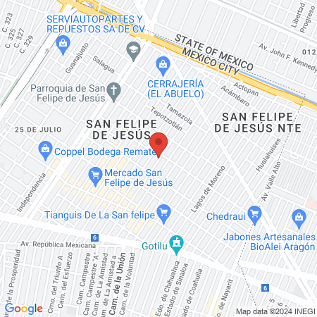 Odontología Integral Airam map