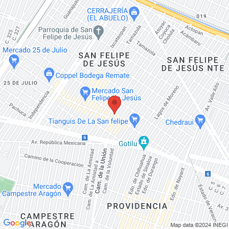 MEDICO Y DENTAL SANTA "FE" map