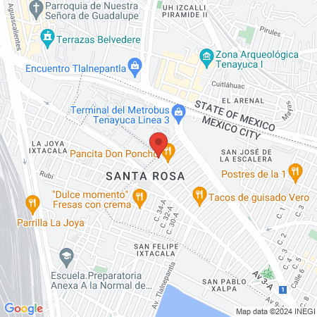 Barberia Nueve Sesenta y cuatro map