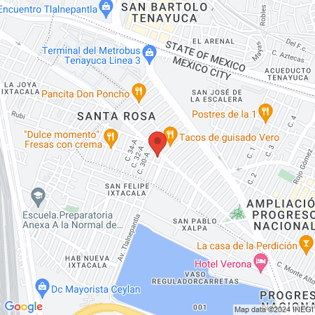 Delia Abigail Barboza Rodríguez Dentista Gustavo A. Madero map