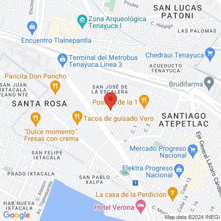 GINECOLOGOS EN POLANCO map