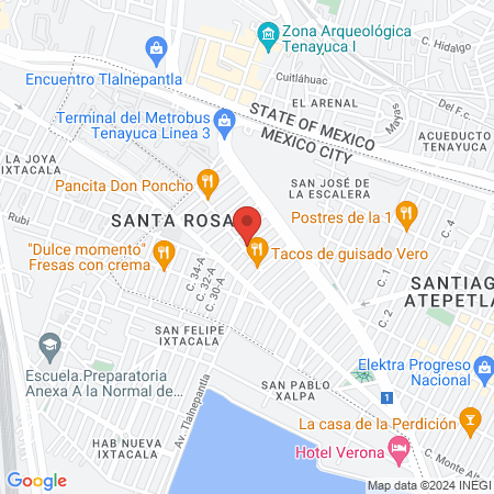 Consultorio de Podologia Santa Rosa map