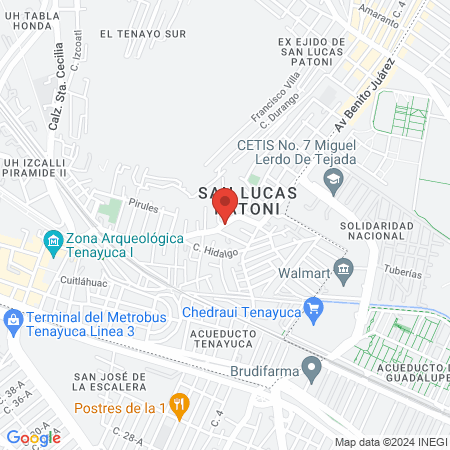 Estética - Veterinaria Pedro Rodríguez map