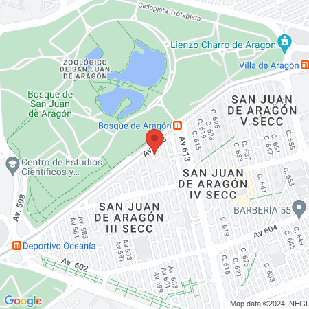 Yovaneli´s Salón y Peluquería map