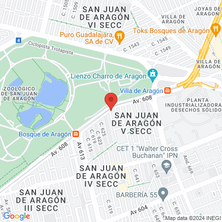 Dra. Elena Torres Guzmán map