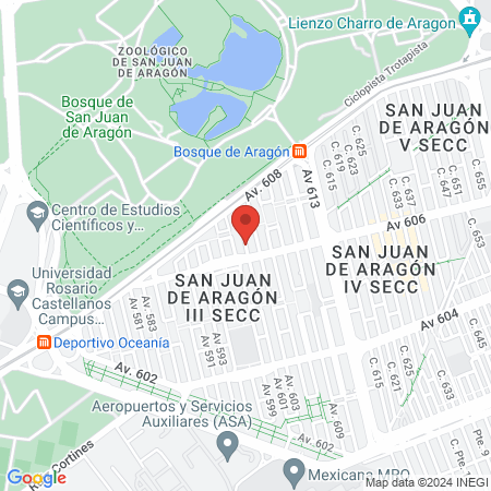 DRA. MARINA SAEZ CASTELLANOS map