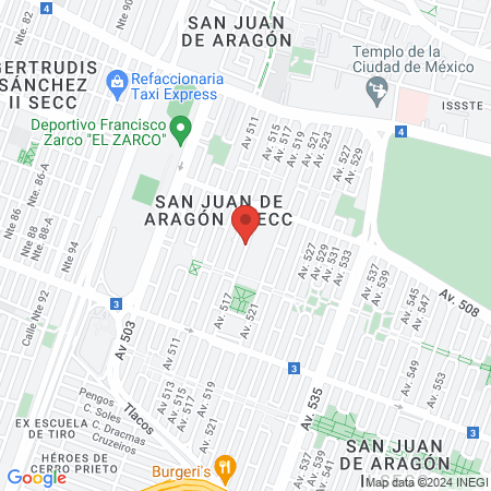 Estetica Fabian 86 map