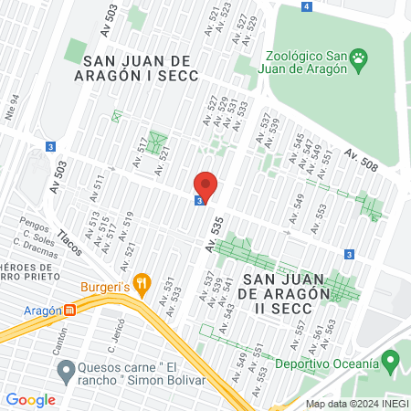 Barbería y Studio NEVI map